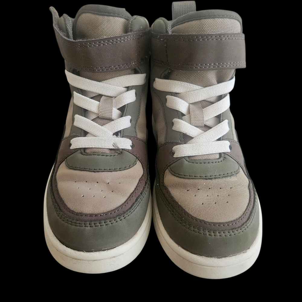 H&M Green and Brown Sneakers Sporty Casual Design